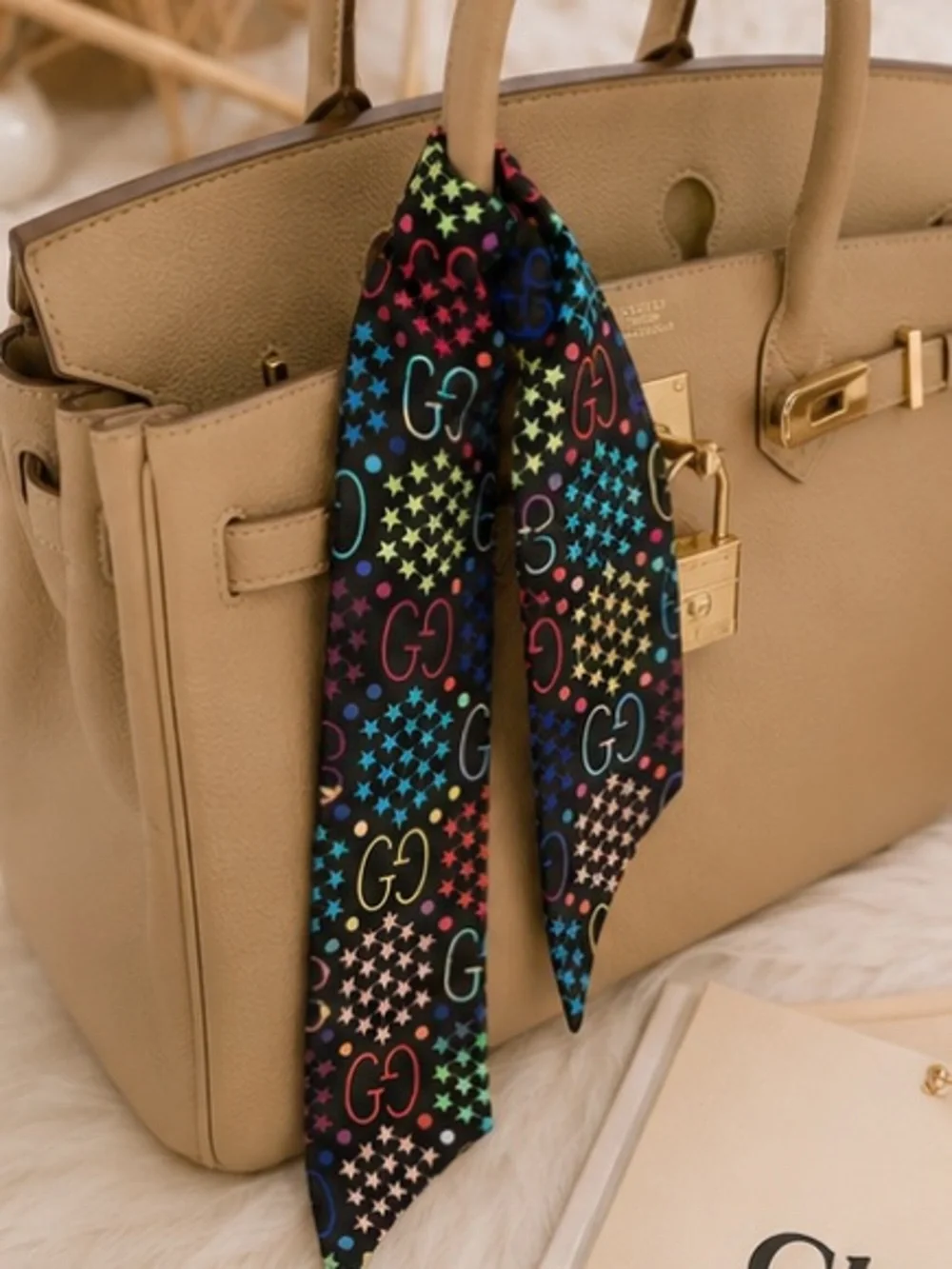 Luxe black multicolor